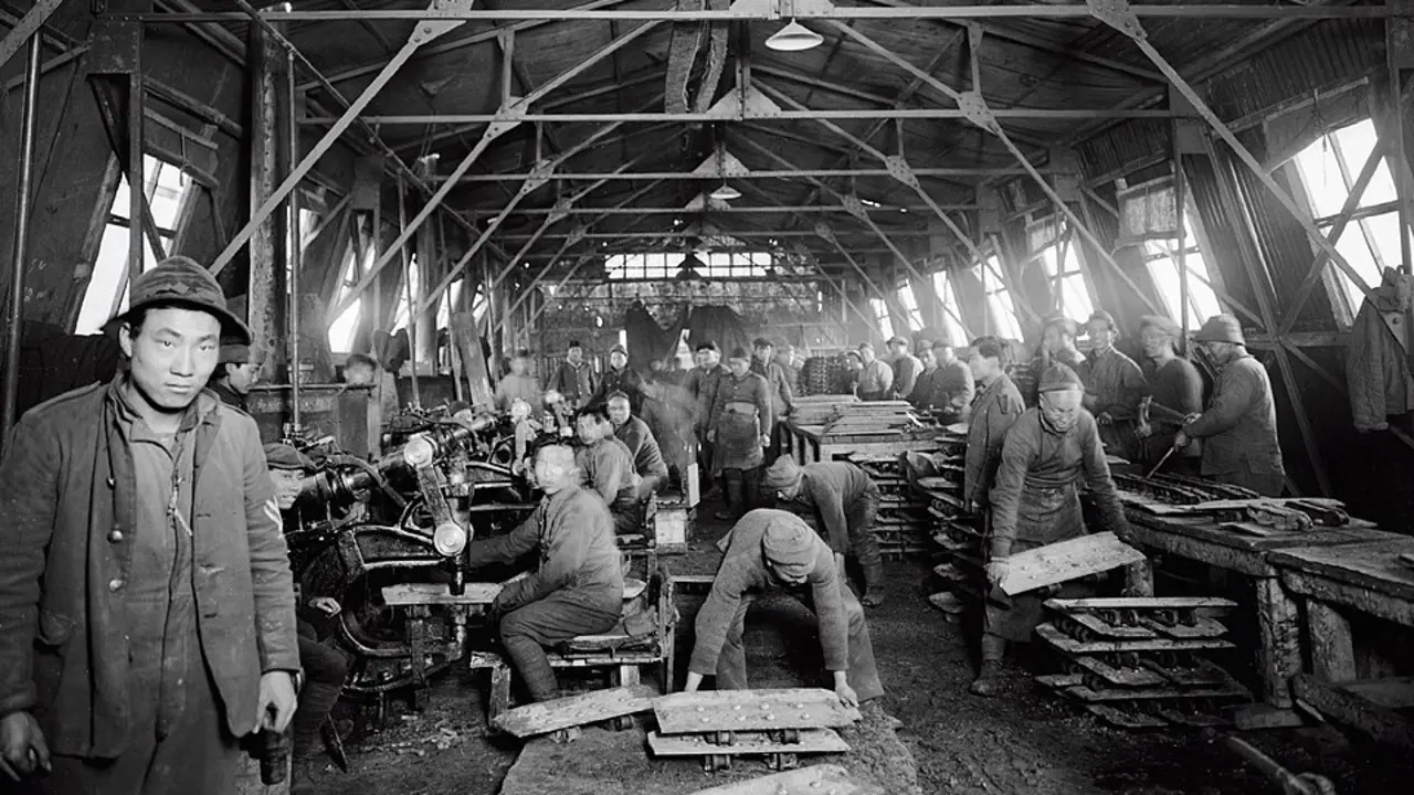 Trabajadores chinos de la Legi&oacute;n Extranjera en la Primera Guerra Mundial