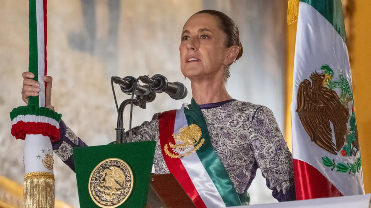  La presidenta Claudia Sheinbaum encabeza &ldquo;el grito&rdquo; de Independencia por primera vez - Rodrigo Gonz&aacute;lez 