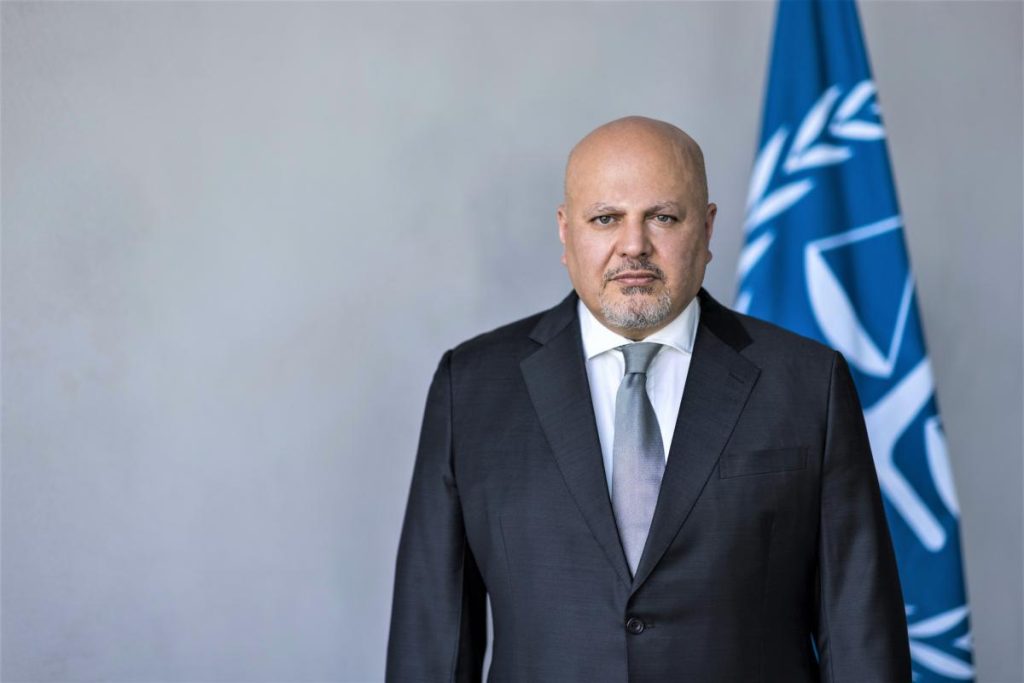 El Fiscal del Tribunal Penal Internacional, Karim Khan - Tribunal Penal Internacional.